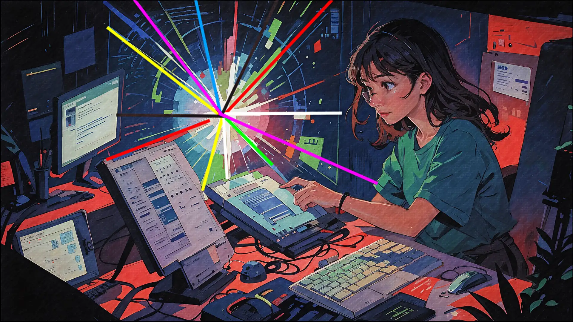 Raycaster avec PixiJS et les collisions